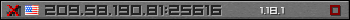 Userbar grau 350x20 für den Server 209.58.190.81:25616