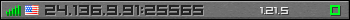 Userbar grau 350x20 für den Server 24.136.9.91:25565