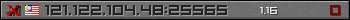 Userbar gray 350x20 for 121.122.104.48:25565