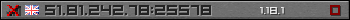 Userbar grau 350x20 für den Server 51.81.242.78:25578