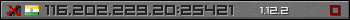 Userbar gray 350x20 for 116.202.229.20:25421