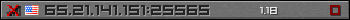 Userbar gray 350x20 for 65.21.141.151:25565