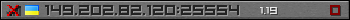 Userbar gray 350x20 for 149.202.82.120:25554