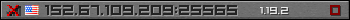 Userbar grau 350x20 für den Server 152.67.109.209:25565