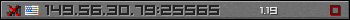 Userbar gray 350x20 for 149.56.30.79:25565