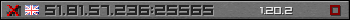 Userbar grau 350x20 für den Server 51.81.57.236:25565