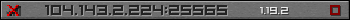 Userbar gray 350x20 for 104.143.2.224:25565