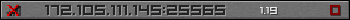 Userbar gray 350x20 for 172.105.111.145:25565