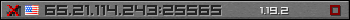 Userbar grau 350x20 für den Server 65.21.114.243:25565
