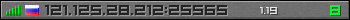 Userbar gray 350x20 for 121.125.28.212:25565