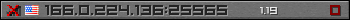 Userbar gray 350x20 for 166.0.224.136:25565