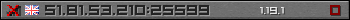 Userbar grau 350x20 für den Server 51.81.53.210:25599
