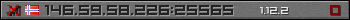 Userbar grau 350x20 für den Server 146.59.58.226:25565