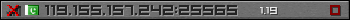 Userbar gray 350x20 for 119.155.157.242:25565