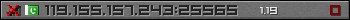 Userbar grau 350x20 für den Server 119.155.157.243:25565