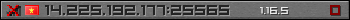 Userbar grau 350x20 für den Server 14.225.192.177:25565