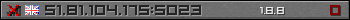 Userbar gray 350x20 for 51.81.104.175:5023