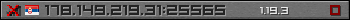 Userbar gray 350x20 for 178.149.219.31:25565