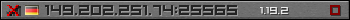 Userbar gray 350x20 for 149.202.251.74:25565