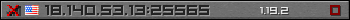 Userbar gray 350x20 for 18.140.53.13:25565