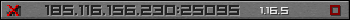 Userbar gray 350x20 for 185.116.156.230:25095