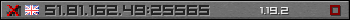 Userbar gray 350x20 for 51.81.162.49:25565