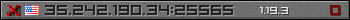 Userbar gray 350x20 for 35.242.190.34:25565