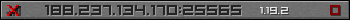 Userbar gray 350x20 for 188.237.134.170:25565