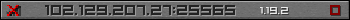 Userbar gray 350x20 for 102.129.207.27:25565