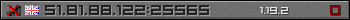 Userbar gray 350x20 for 51.81.88.122:25565