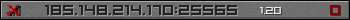 Userbar gray 350x20 for 185.148.214.170:25565