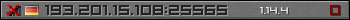 Userbar gray 350x20 for 193.201.15.108:25565