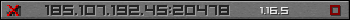 Userbar grau 350x20 für den Server 185.107.192.45:20478