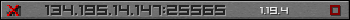 Userbar gray 350x20 for 134.195.14.147:25565