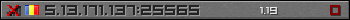 Userbar gray 350x20 for 5.13.171.137:25565