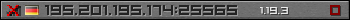 Userbar grau 350x20 für den Server 195.201.195.174:25565