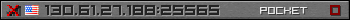 Userbar grau 350x20 für den Server 130.61.27.188:25565