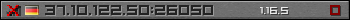 Userbar grau 350x20 für den Server 37.10.122.50:26050