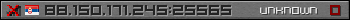 Userbar grau 350x20 für den Server 88.150.171.245:25565