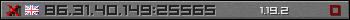 Userbar grau 350x20 für den Server 86.31.40.149:25565