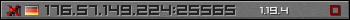 Userbar gray 350x20 for 176.57.149.224:25565