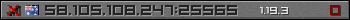 Userbar gray 350x20 for 58.105.108.247:25565