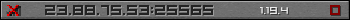 Userbar gray 350x20 for 23.88.75.53:25565