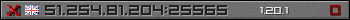 Userbar grau 350x20 für den Server 51.254.81.204:25565