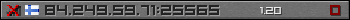 Userbar grau 350x20 für den Server 84.249.59.71:25565