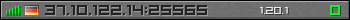 Userbar gray 350x20 for 37.10.122.14:25565