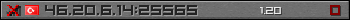 Userbar gray 350x20 for 46.20.6.14:25565