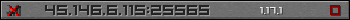 Userbar gray 350x20 for 45.146.6.115:25565