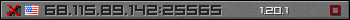 Userbar gray 350x20 for 68.115.89.142:25565