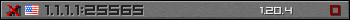 Userbar gray 350x20 for 1.1.1.1:25565